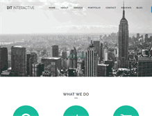 Tablet Screenshot of ditinteractive.com